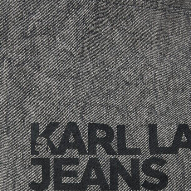 KARL LAGERFELD JEANS Plase de cumpărături  negru / negru denim preţ