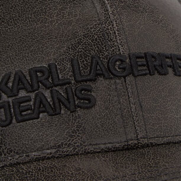 KARL LAGERFELD JEANS Șapcă  maro / negru preţ