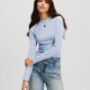 KARL LAGERFELD JEANS Tricou  albastru