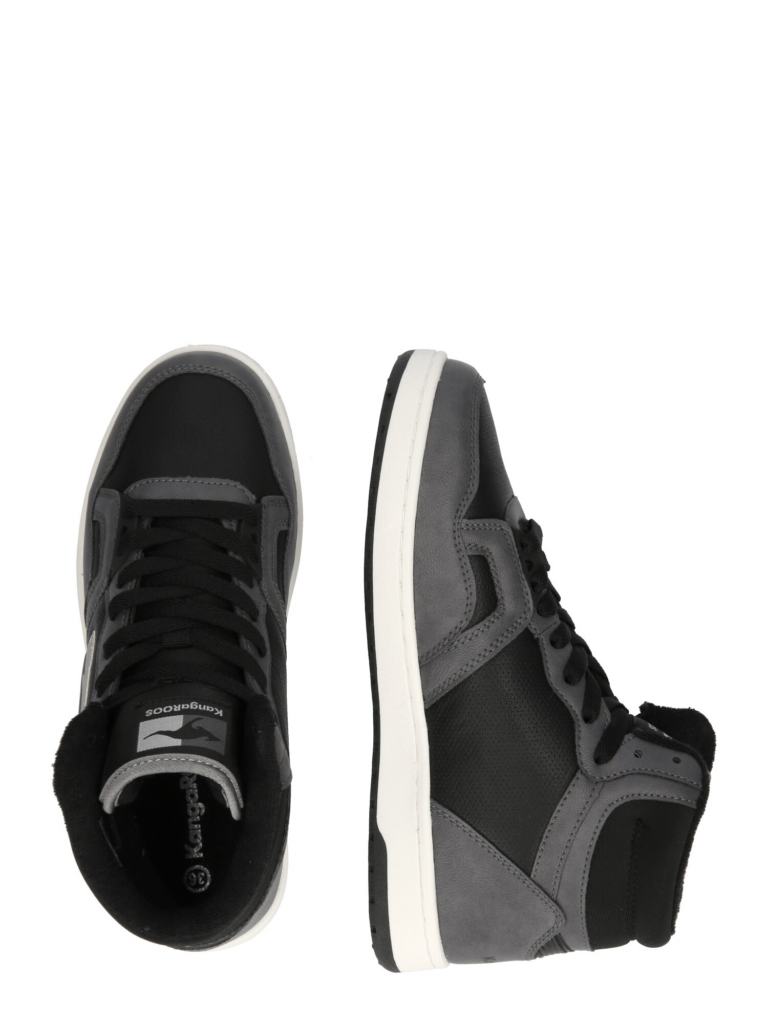 KangaROOS Sneaker 'K-Slam Point'  gri deschis / gri închis / negru