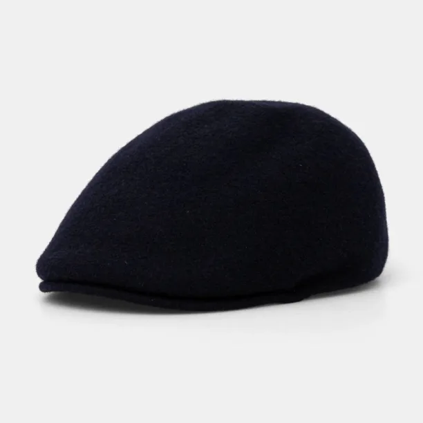 Kangol Beretă de lână culoarea albastru marin