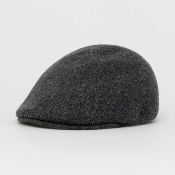 Kangol Beretă de lână culoarea gri