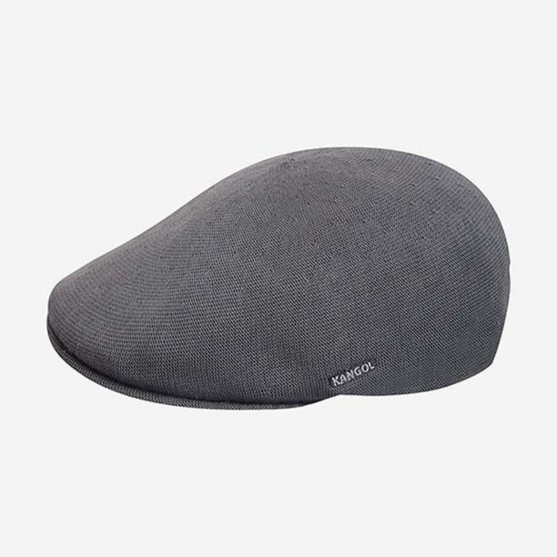 Kangol bască Bamboo culoarea gri 6736BC-CHARCOAL