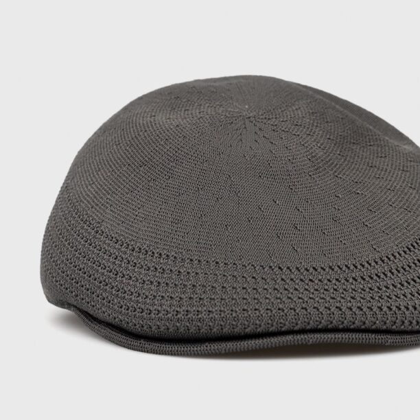 Kangol bască culoarea gri K3208HT.CL319-CL319 preţ