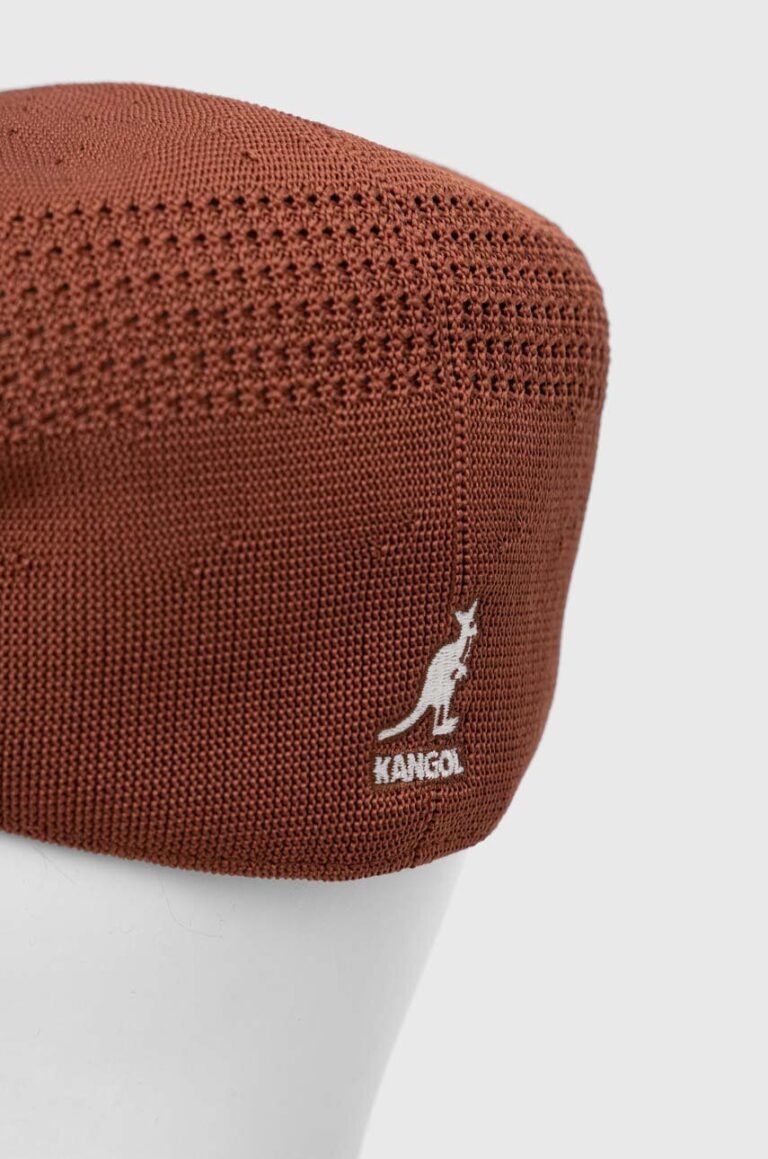 Kangol basca culoarea maro preţ