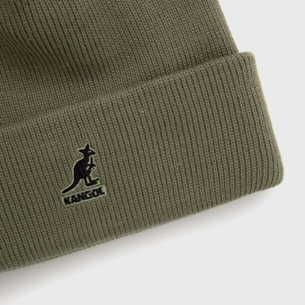 Kangol căciulă culoarea verde 2978BC.OG349-OG349 preţ