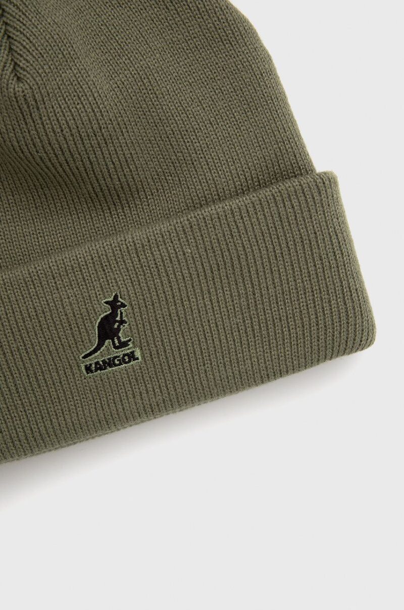 Kangol căciulă culoarea verde 2978BC.OG349-OG349 preţ