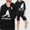 Kangol hanorac de bumbac culoarea negru