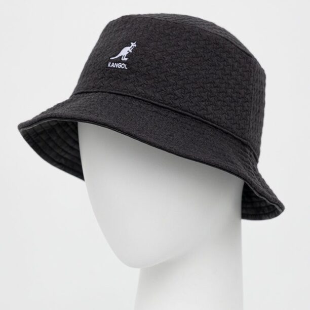 Kangol pălărie cu două fețe culoarea negru K5317.BB001-BB001