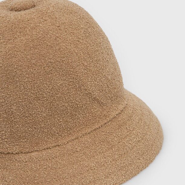 Kangol pălărie culoarea bej 0397BC.OT272-OT272 preţ