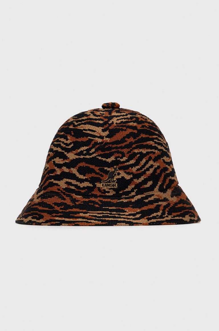 Kangol pălărie culoarea maro K3411.TT263-TT263