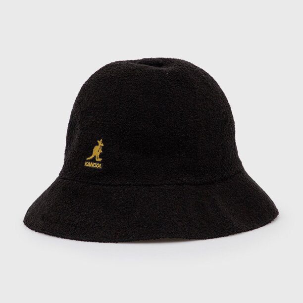 Kangol pălărie culoarea negru 0397BC.BG991-BG991