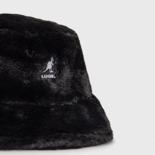 Kangol pălărie culoarea negru K4370.SB002-SB002 preţ