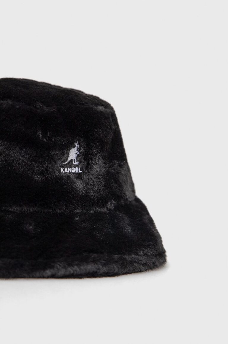 Kangol pălărie culoarea negru K4370.SB002-SB002 preţ