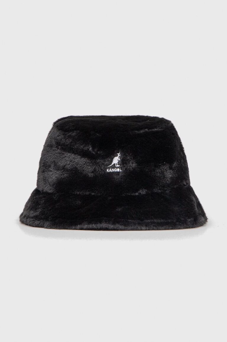 Kangol pălărie culoarea negru K4370.SB002-SB002