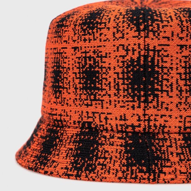 Kangol palarie culoarea portocaliu preţ