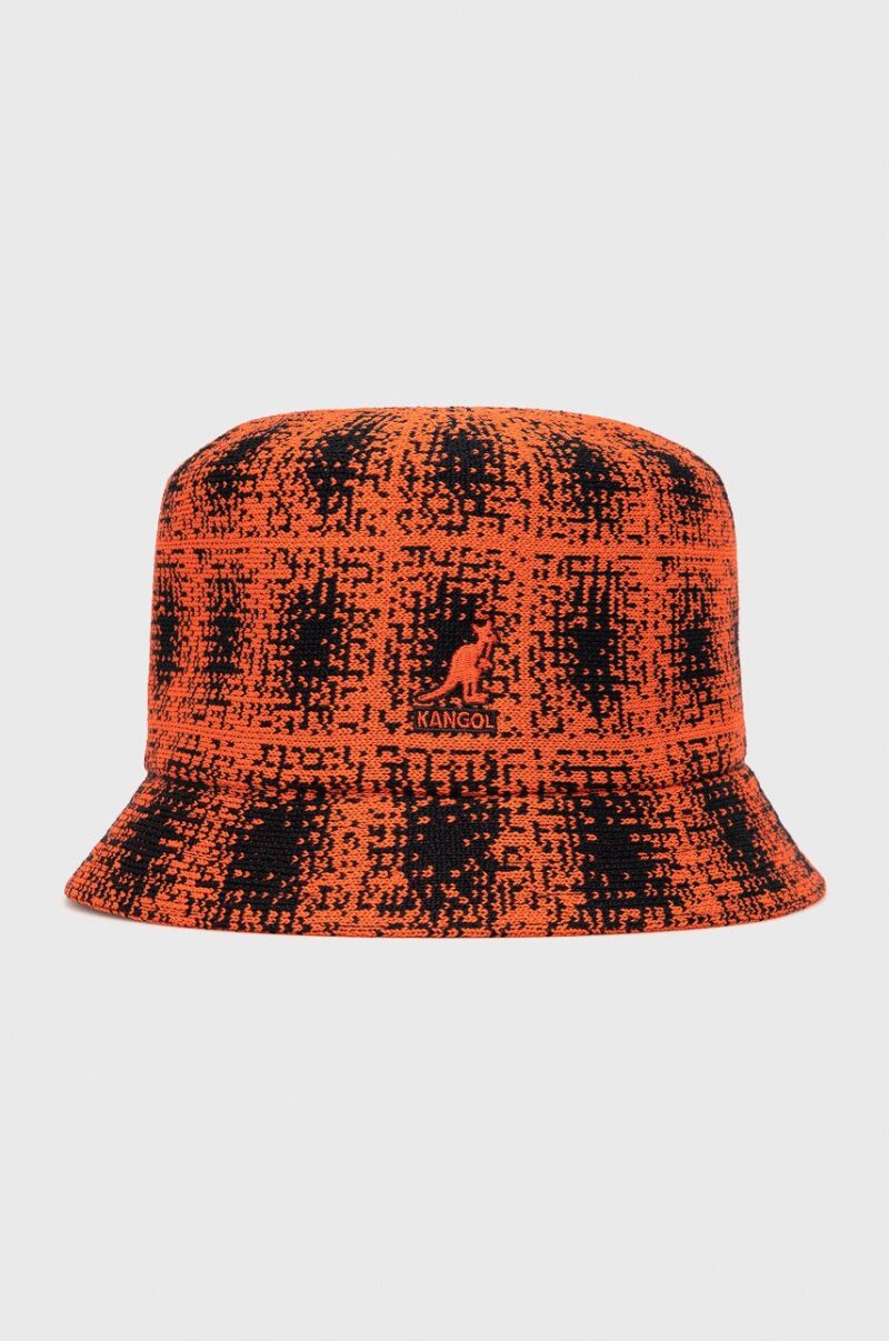 Kangol palarie culoarea portocaliu