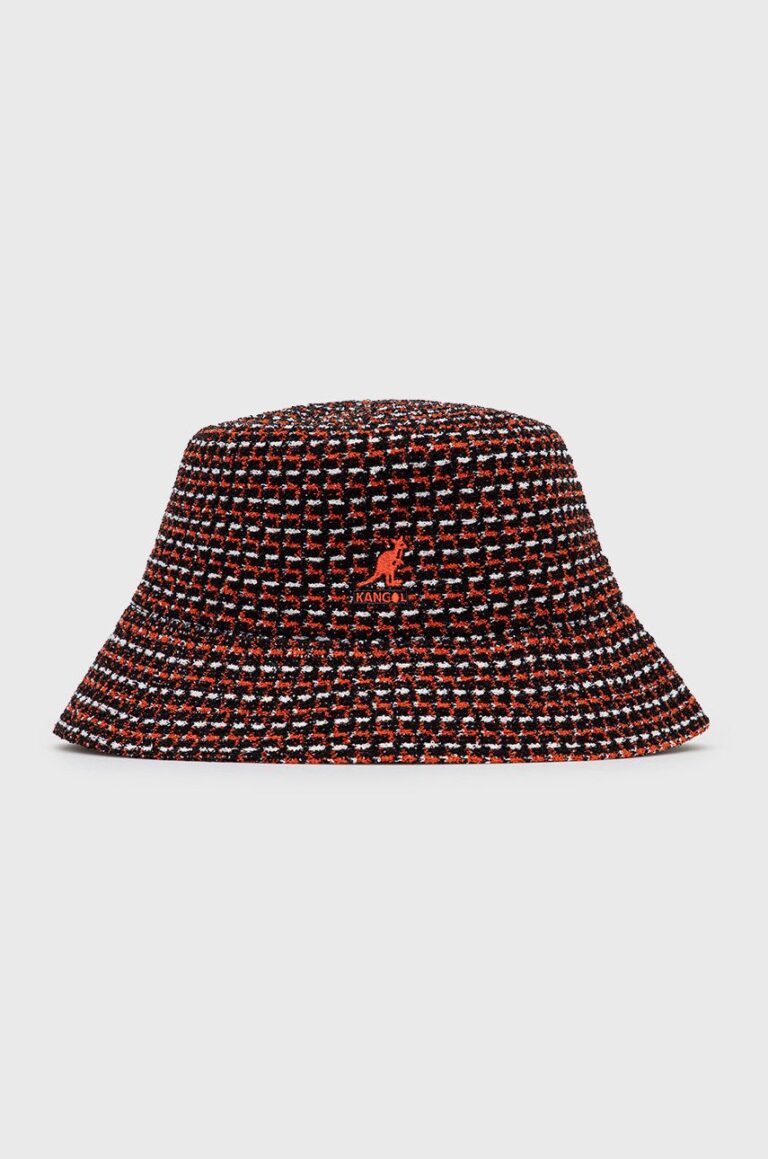 Kangol palarie culoarea portocaliu