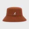 Kangol palarie de lana culoarea maro