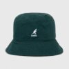 Kangol palarie din bumbac culoarea verde