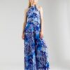 Karen Millen Salopeta  albastru / bleumarin / albastru ultramarin / albastru deschis