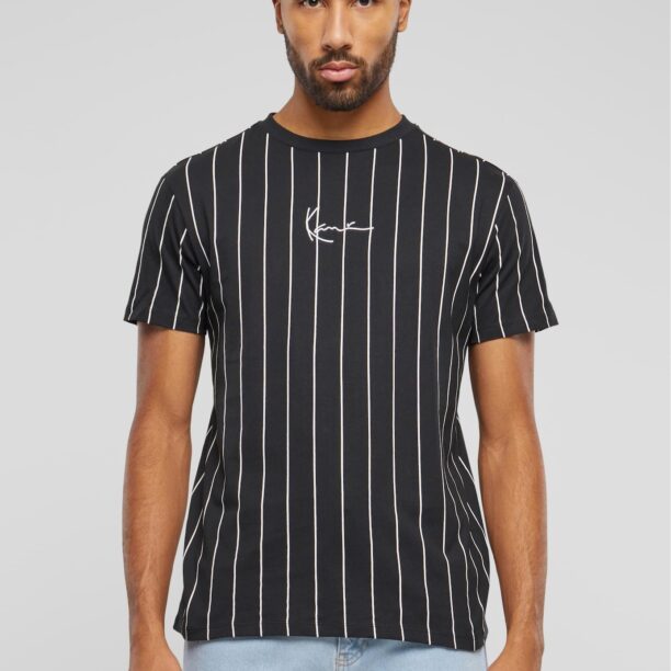 Original Karl Kani Tricou 'Essential'  negru / alb