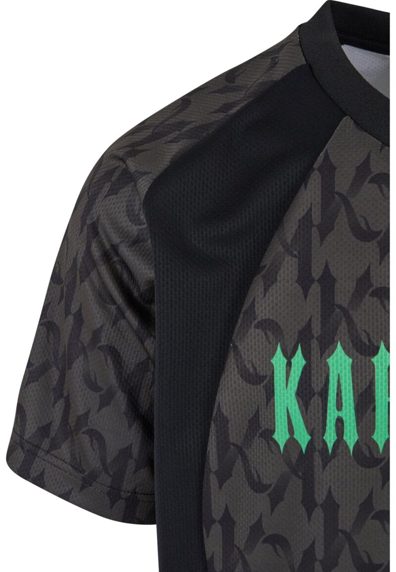 Karl Kani Tricou 'Gothic 89'  maro / verde / negru preţ