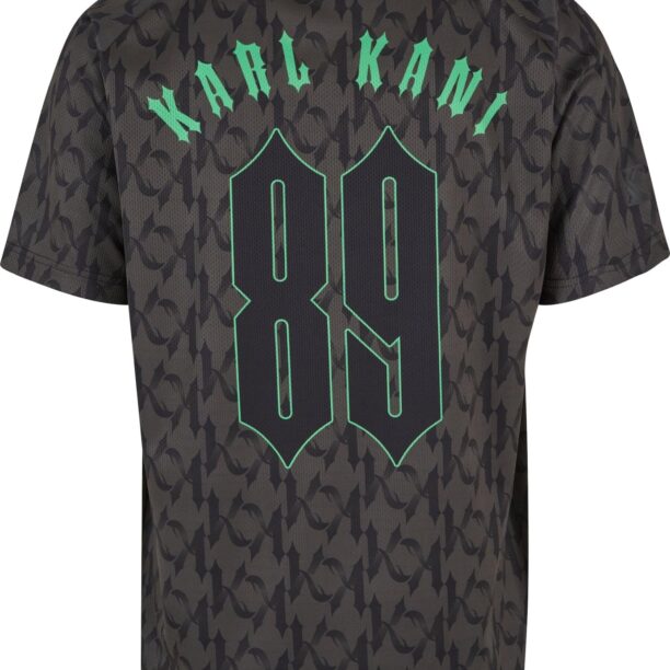 Karl Kani Tricou 'Gothic 89'  maro / verde / negru