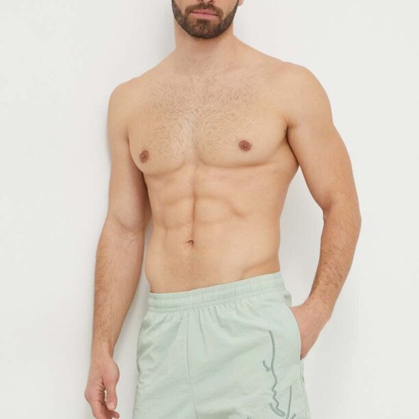 Karl Kani pantaloni scurti de baie culoarea verde