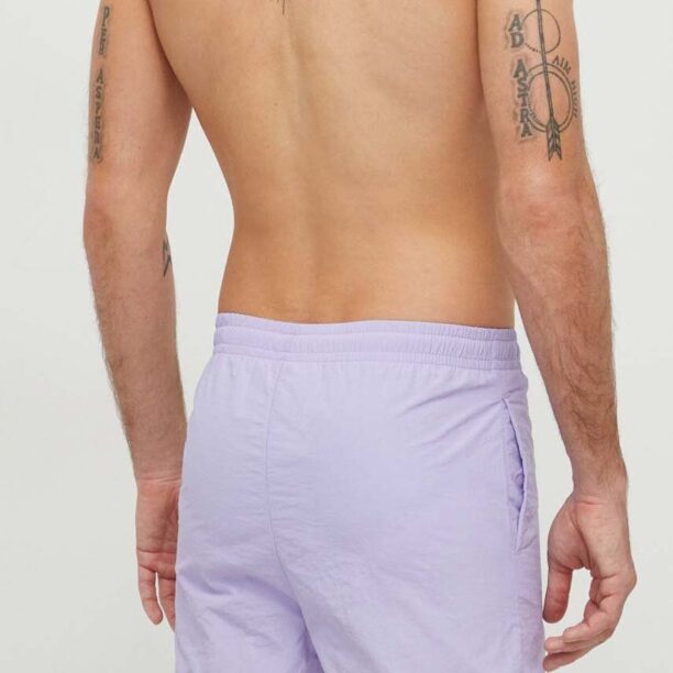 Karl Kani pantaloni scurti de baie culoarea violet preţ