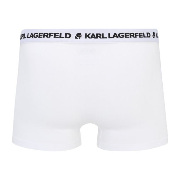 Karl Lagerfeld Boxeri  mov deschis / negru / alb