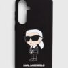 Karl Lagerfeld Husă pentru telefon S24+ S926 culoarea negru