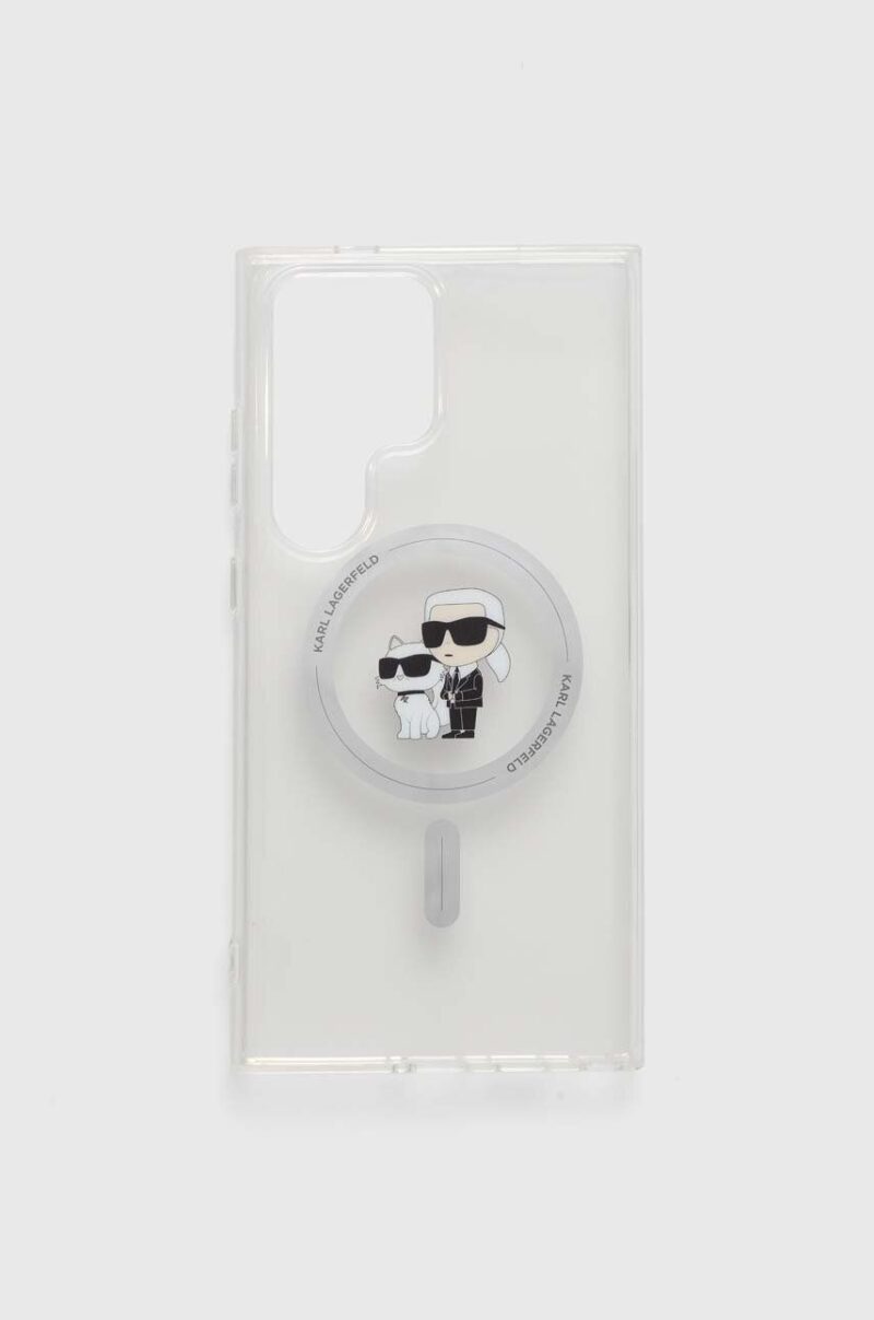 Karl Lagerfeld Husă pentru telefon S24 Ultra S928 culoarea transparent