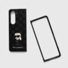 Karl Lagerfeld Husă pentru telefon Z Fold5 F946 culoarea negru