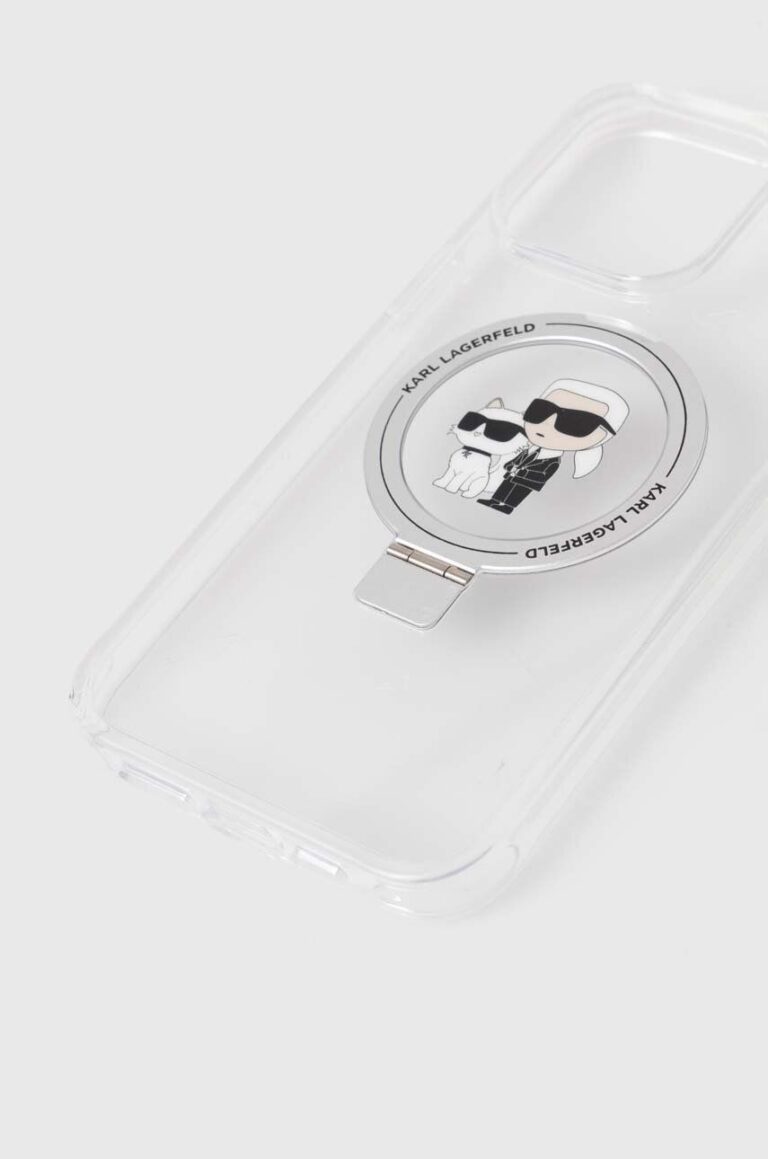 Karl Lagerfeld Husă pentru telefon iPhone 14 Pro Max 6.7" culoarea transparent preţ