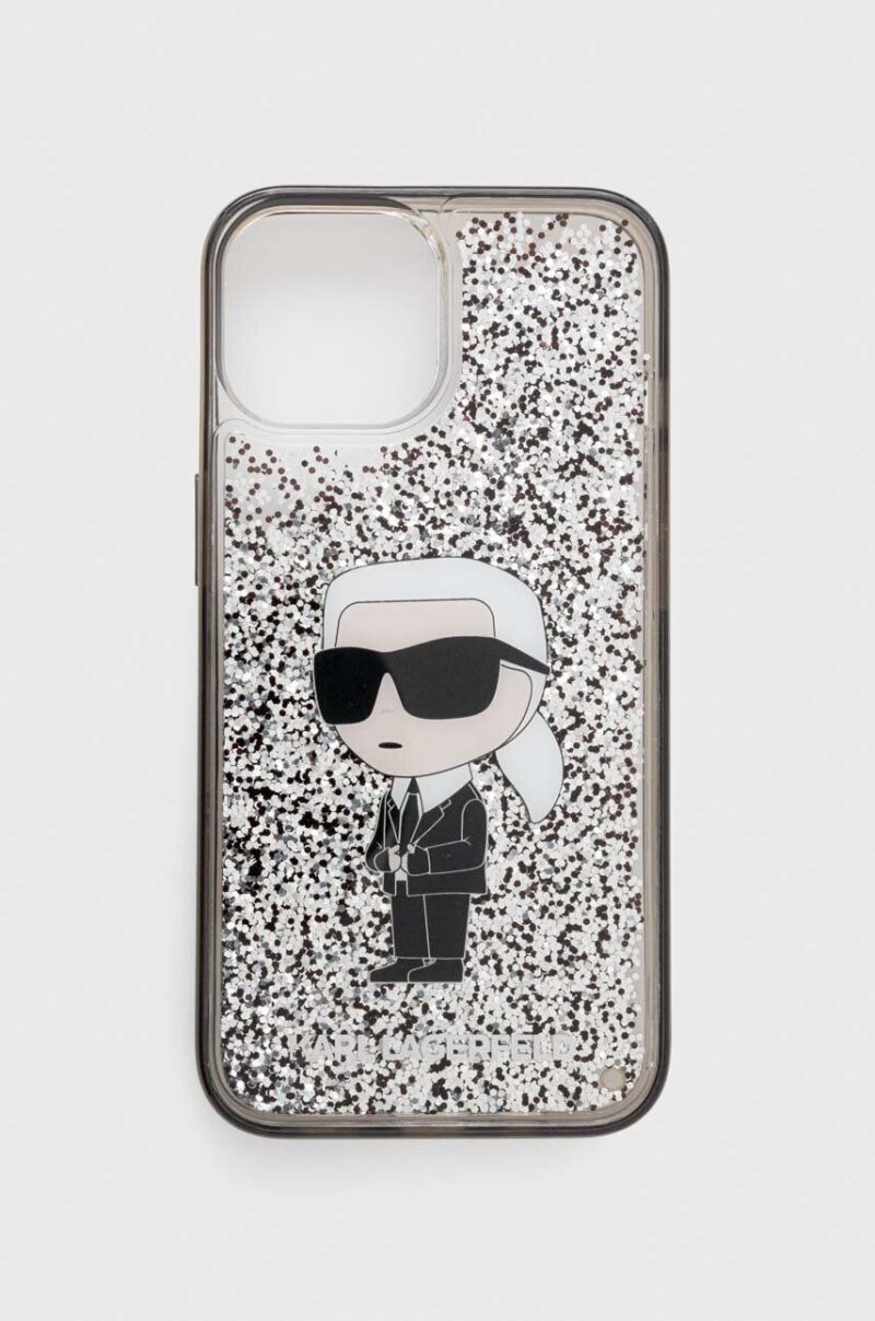 Karl Lagerfeld Husă pentru telefon iPhone 15 6.1 culoarea transparent