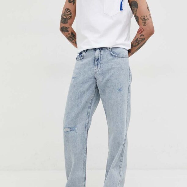 Karl Lagerfeld Jeans jeansi barbati