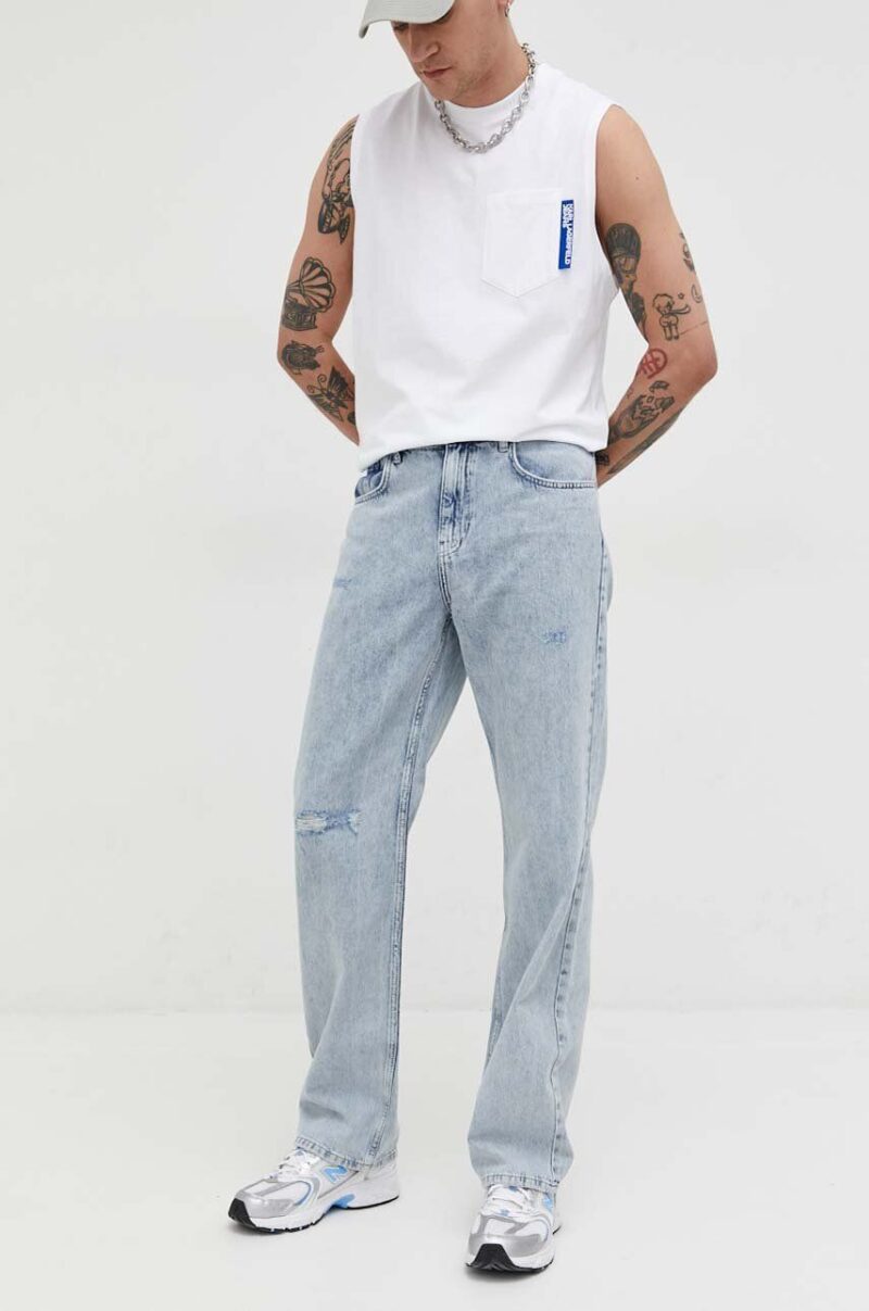 Karl Lagerfeld Jeans jeansi barbati