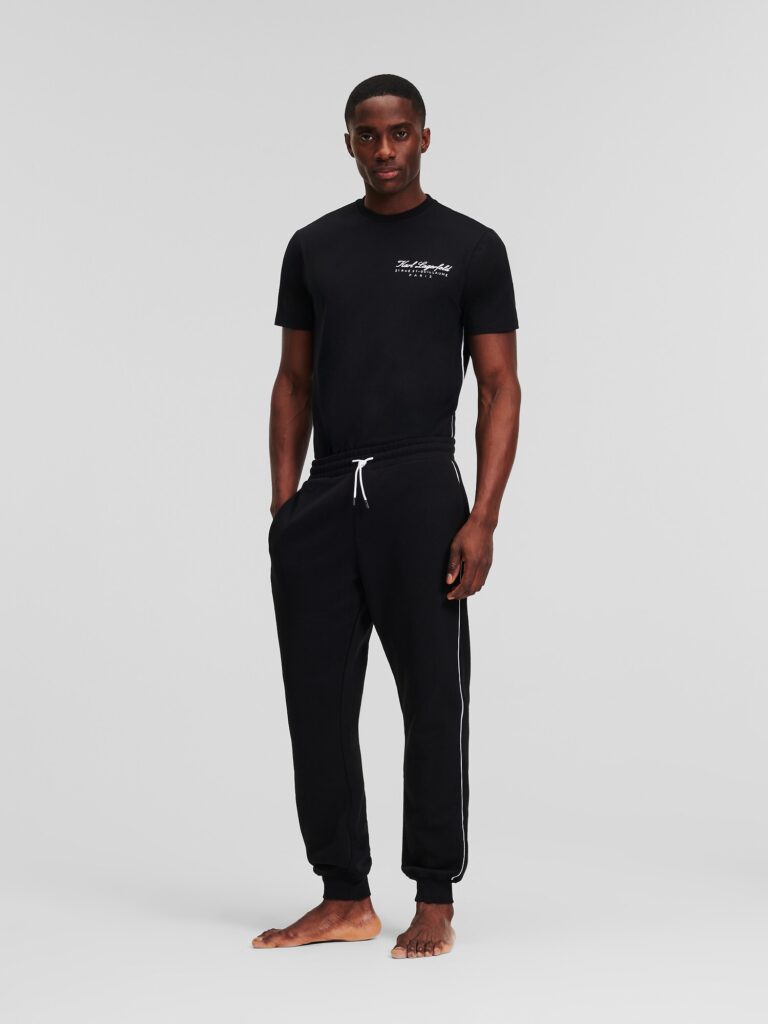 Karl Lagerfeld Pantaloni 'Hotel'  negru