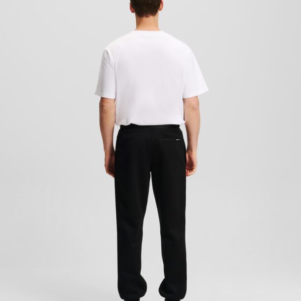 Karl Lagerfeld Pantaloni  negru / alb preţ