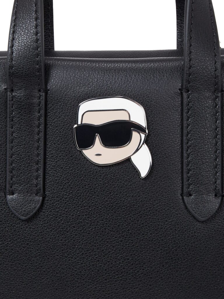 Karl Lagerfeld Poșete 'IKONIK Studded '  bej / negru / alb preţ