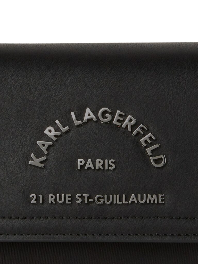 Karl Lagerfeld Poșete ' Rue St-Guillaume '  negru / alb preţ