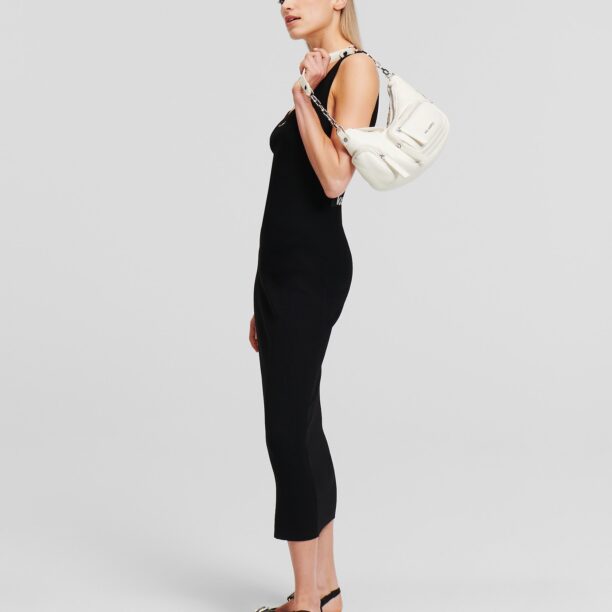 Cumpăra Karl Lagerfeld Rochie ' Rib-Knit Sleeveless '  negru