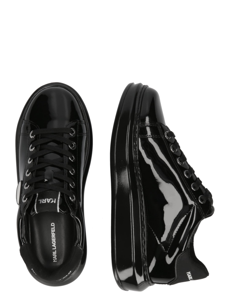 Karl Lagerfeld Sneaker low 'KAPRI NFT'  bej / negru / alb