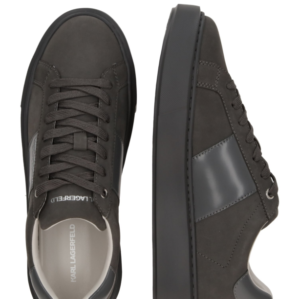 Karl Lagerfeld Sneaker low 'MAXI KUP'  gri deschis / gri închis