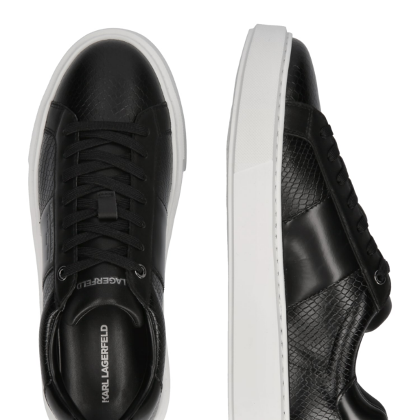 Karl Lagerfeld Sneaker low 'MAXI KUP'  gri / negru