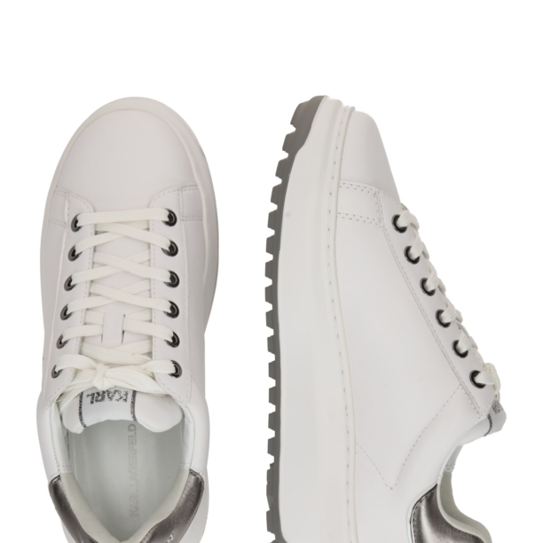 Karl Lagerfeld Sneaker low 'Maison Karl'  negru / alb