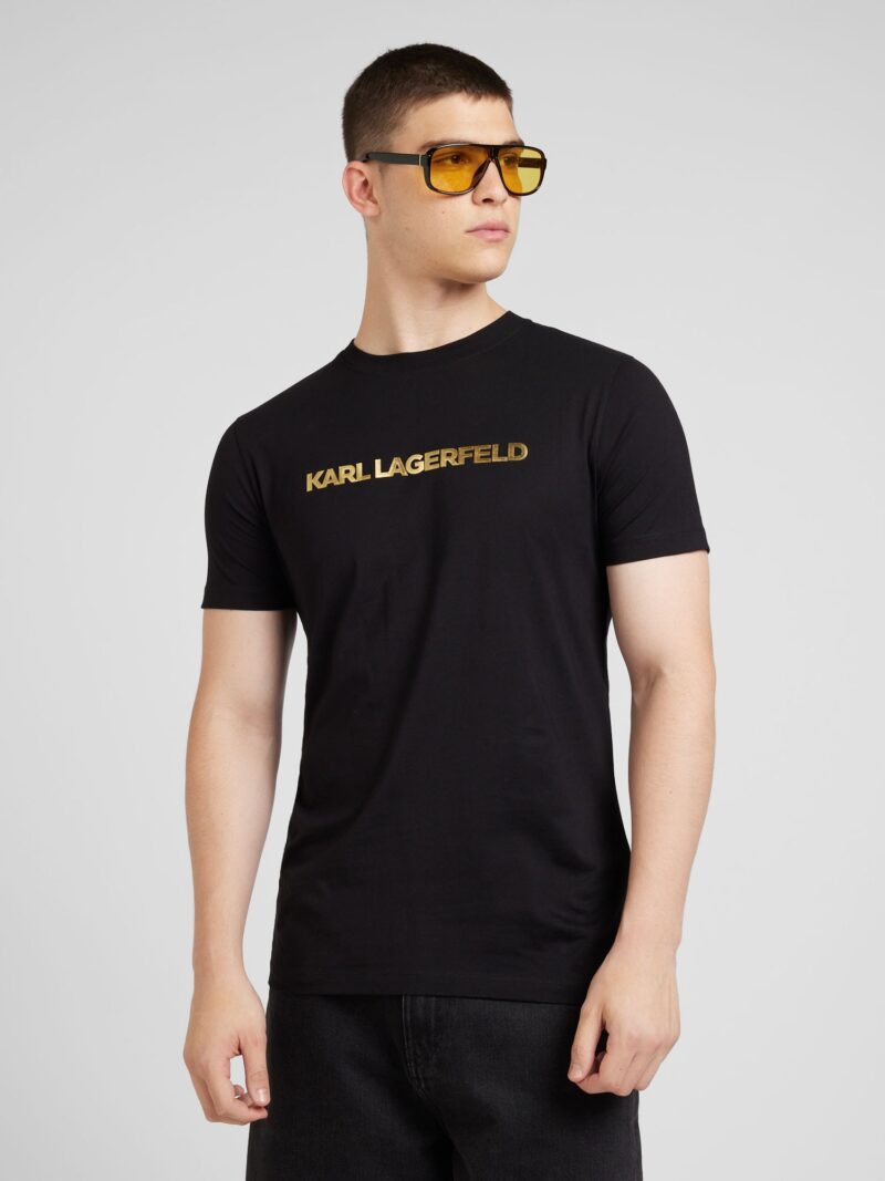 Cumpăra Karl Lagerfeld Tricou  auriu / negru