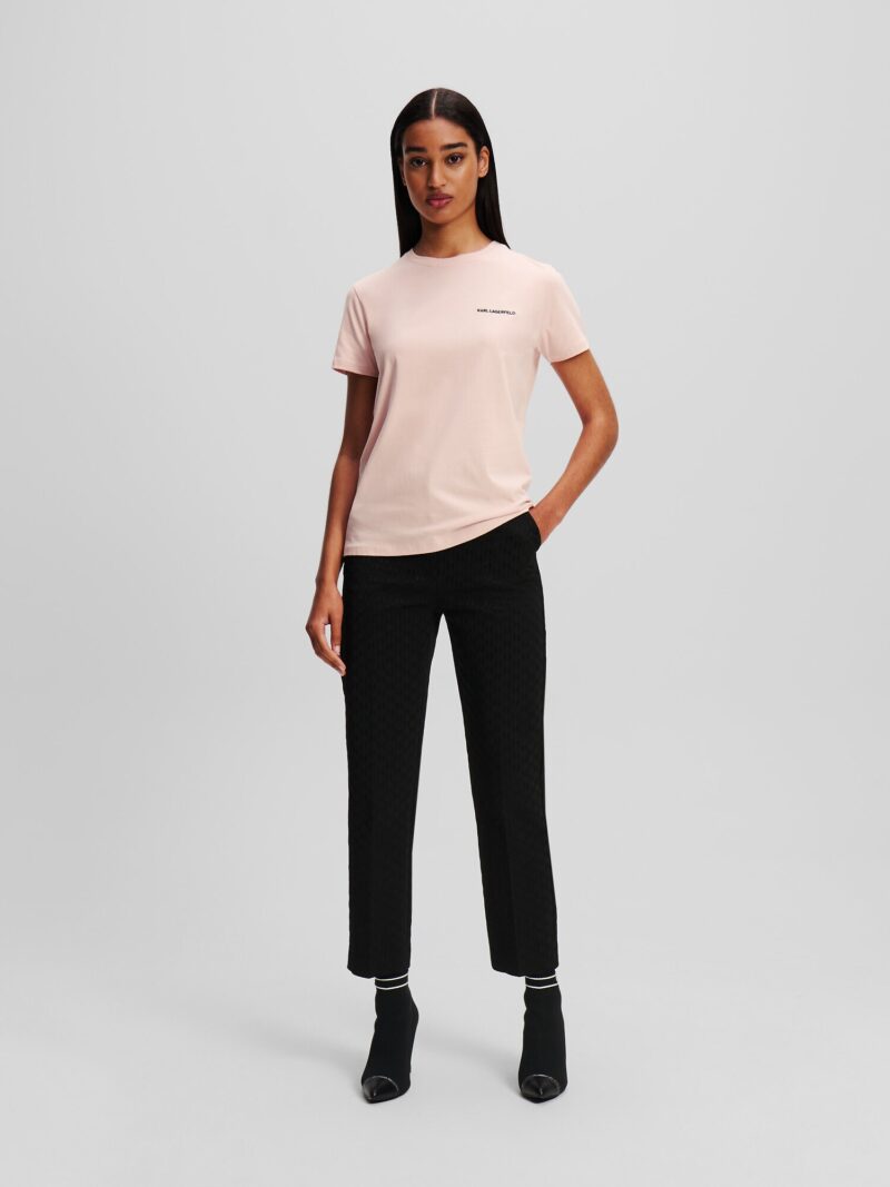 Preţ Karl Lagerfeld Tricou  roz / negru