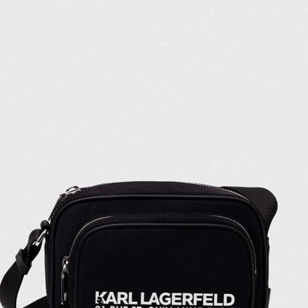 Karl Lagerfeld borseta culoarea negru